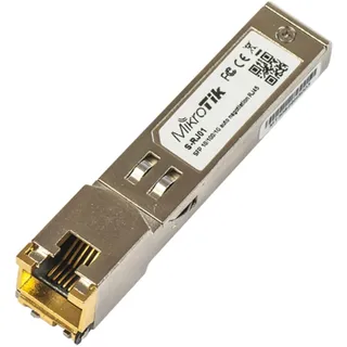 Mikrotik S-RJ01 Gigabit Ethernet Netzwerk-Switch-Modul (Gigabit Ethernet, 10,100, 1000 Mbit/s, 0,1 km, 1,25 Gbit/s, 0-85 °C, RoHS)