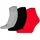 Socken Quarter Plain 3P 3 Paar Mehrfarbig 39-42