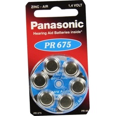 Bild Batterien f.Hörgeräte Panasonic Pr675