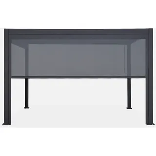 sweeek Bioklimatische Pergola Triomphe 300 x 400 cm grau