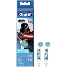 Oral-B Kids Star Wars Aufsteckbürsten für elektrische Zahnbürste, 2 Stück, für Kinder ab 3 Jahren, extra weiche Borsten