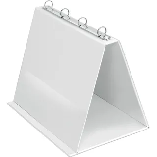 Veloflex Tisch-Flipchart A4 quer Weiß,