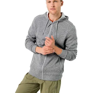 Jack Wolfskin Herren Finley jakke med hætte M Fleece Jacke, Slate Grey, 3XL EU