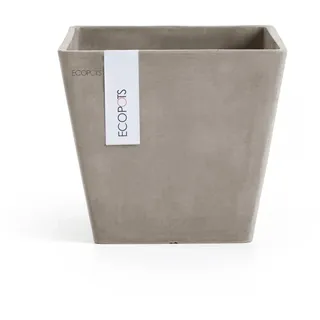 Ecopots Rotterdam 20 x 20 x 17,5 cm Beige