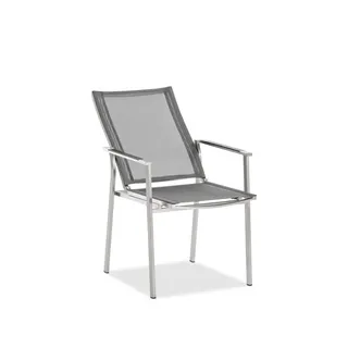 Niehoff Scalea Flex Hochlehner 57 x 62,5 x 100 cm silbergrau