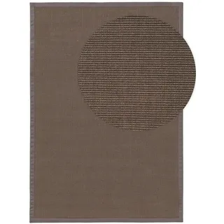 Kunstloft Sisalteppich Sana Grau 240x340 cm , Naturmaterialen , Beton Optik , Rechteckig , 240x1 cm , Gots , für Fußbodenheizung geeignet , Teppiche und Böden, Teppiche