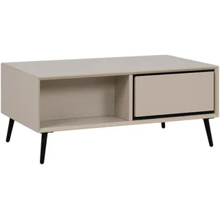 Finori Couchtisch ARONA 55A - beige - Maße cm B: 55 H: 40