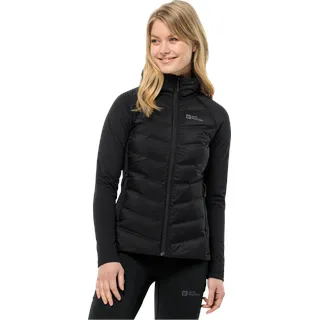 Jack Wolfskin Damen Tasman DOWN HYBRID W Daunenjacke, Black, XS