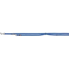 Trixie Premium adjustable leash double-layered M-L: 2.00 m/20 mm royal blue