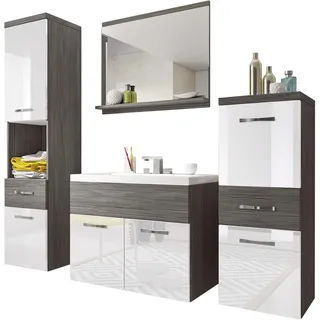 WELLTIME ELDA 5-tlg. Braun
