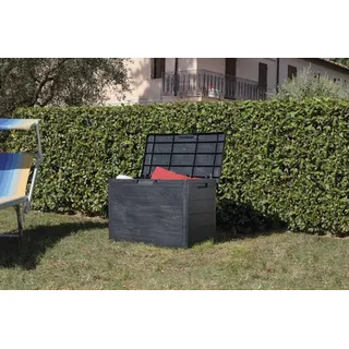 Auflagenbox Woody 160 l 77,5 x 44,5 x 52,7 cm anthrazit