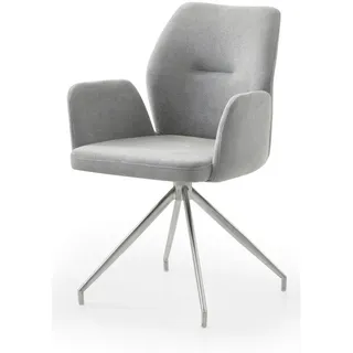 SalesFever »Amira« Drehstuhl hellgrau 60x89x62 cm