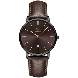 BEN NEVIS Herren-Armbanduhr Analog Quarzuhr mit Lederarmband Klassisch | Klassische Mode Uhr mit Datumsanzeiger, wasserdichtem Design und Leder Armband für Herren