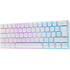 Bild von IGK-5000-WT Mini Size, Gaming Tastatur , Mechanisch, Sonstiges, kabelgebunden, Weiß