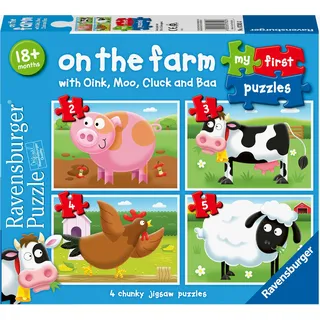 Ravensburger My First Puzzles - On the Farm 2 Teile)