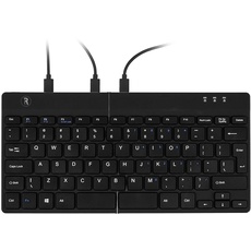 Bild von Split Ergonomische Tastatur UK schwarz (RGOSP-UKWIBL)