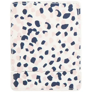 Drager Paris | Taschenspiegel mit gesprenkeltem Etui, Rosa und Blau | quadratischer Make-up-Spiegel zum Mitnehmen | Ideal für Zuhause und Reisen | 9 x 7 cm | personalisierbares Geschenk für Freundin,