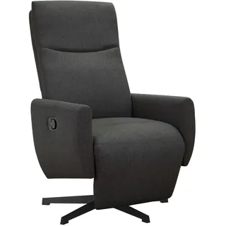 Home Affaire Relaxsessel Kilvo Polyester 68 x 111 x 80 cm Grau mit Dreh- und Relaxfunktion