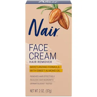 Nair Cream Hair Remover for Face with Special Moisturizers 2 oz (57 g) (Haarentfernung)