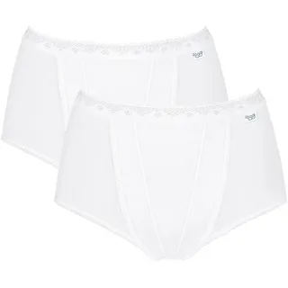 SLOGGI Control Maxi 2P Briefs Weiß 44