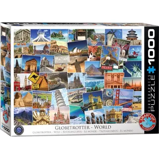 Eurographics Puzzle - Globetrotter Welt 1000 Teile