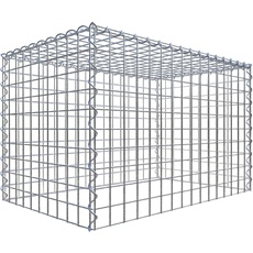 Bild Gabione, silbergrau, Maschenweite 5 5 cm