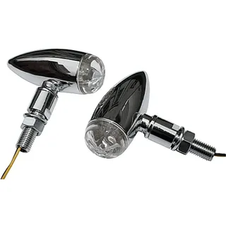 Highsider LED-Blinker MICRO-BULLET verchromt