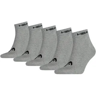 Head Unisex Quarter Socken, 5er Pack