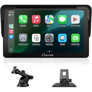 Carpuride Carplay Screen 7 Zoll 1080P HD-Touchscreen-Radio