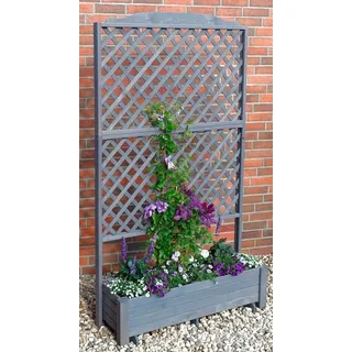 Promadino Romantica Rankkasten 120 x 38 x 210 cm Grau