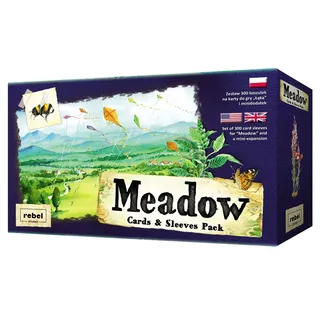 Asmodee Rebel Centrum , Meadow: Cards & Sleeves Pack, Accessory REBMEAD2