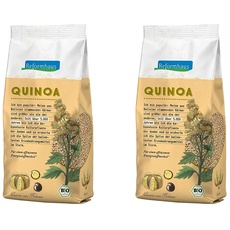 Reformhaus Quinoa weiß ganz, glutenfrei bio, 500g (Packung mit 2)