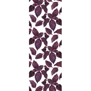 queence Vinyltapete »Hinn« botanisch glatt 90x250cm, selbstklebend, kinderleichte Anbringung,, Sticker, lila