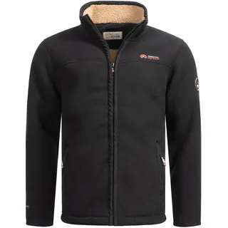 Fleecejacke ARCTIC SEVEN "Arctic Seven Herren Fleece Jacke AS325 ASZeroo", Herren, Gr. L, schwarz, Obermaterial: 100% Polyester PES., Jacken Fleecejacke