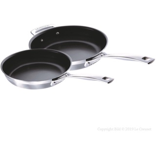 Le Creuset 3-ply Pfannen-Set 2-tlg. 24 cm + 28 cm