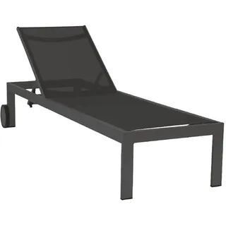 ACAMP Rimini Sonnenliege 198 x 60 x 35 cm Anthrazit
