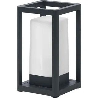 LEDVANCE Dekoleuchte Aluminium 20,3 cm Akku spritzwassergeschützt grau
