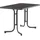 Gartentisch Klapptisch 115 x 70 x 72 cm Eisengrau/Schieferdekor Anthrazit