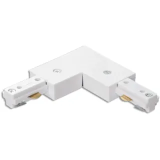 VoltShine Weiße L-Typ Drei-Wege-Schiene, elegantes Design, einfache Installation, ideal für die Beleuchtung in Gewerbe- und Wohnräumen.