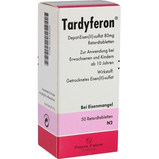 Pierre Fabre Tardyferon Depot-Eisen(II)-sulfat 80mg