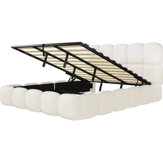 okwish Polsterbett 160x200 mit Bettkasten Funktionsbett ohne Matratze