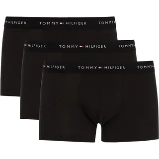 Tommy Hilfiger 3P WB Trunk Trunk Herren, Schwarz (Black/Black/Black), S