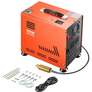 Vevor PCP-Luftkompressor 800 W Doppelzylinder 4500 PSI/30 MPa