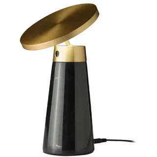 ac angel cerda Angel Cerda Tischleuchte Schwarz/Goldfarben