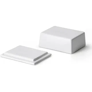 Continenta Butterdose Keramik, Butterschale für 250 g Butter, 12x10x6cm,
