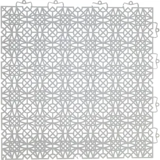 Andiamo Klick-Fliese Hellgrau 38 cm x 38 cm 7 Stück