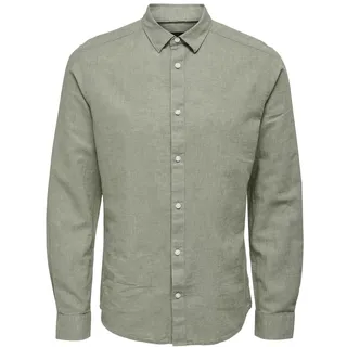 Only & Sons Male Hemd ONSCAIDEN Leinen Hemd | Shirt