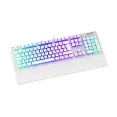 Omnis Pudding Onyx White, Gaming-Tastatur