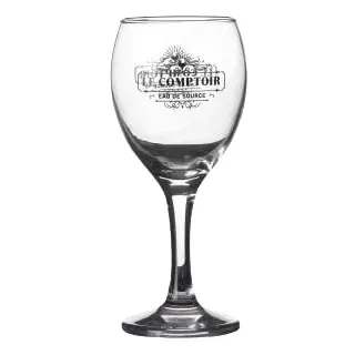 Urban Living Deco Bistro Wasserglas, 24,5 cl, 3 Stück