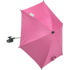 For-Your-Little-Sonnenschirm kompatibel mit Peg Perego Aria Twin, Hot Pink